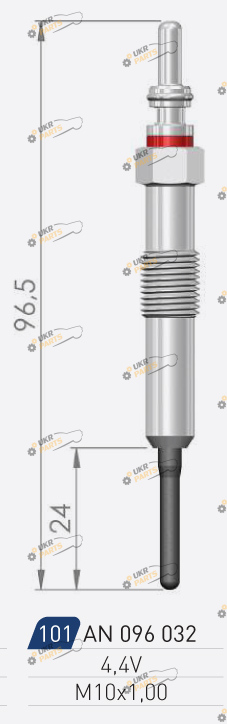 Свеча накаливания A-N PARTS 096 032